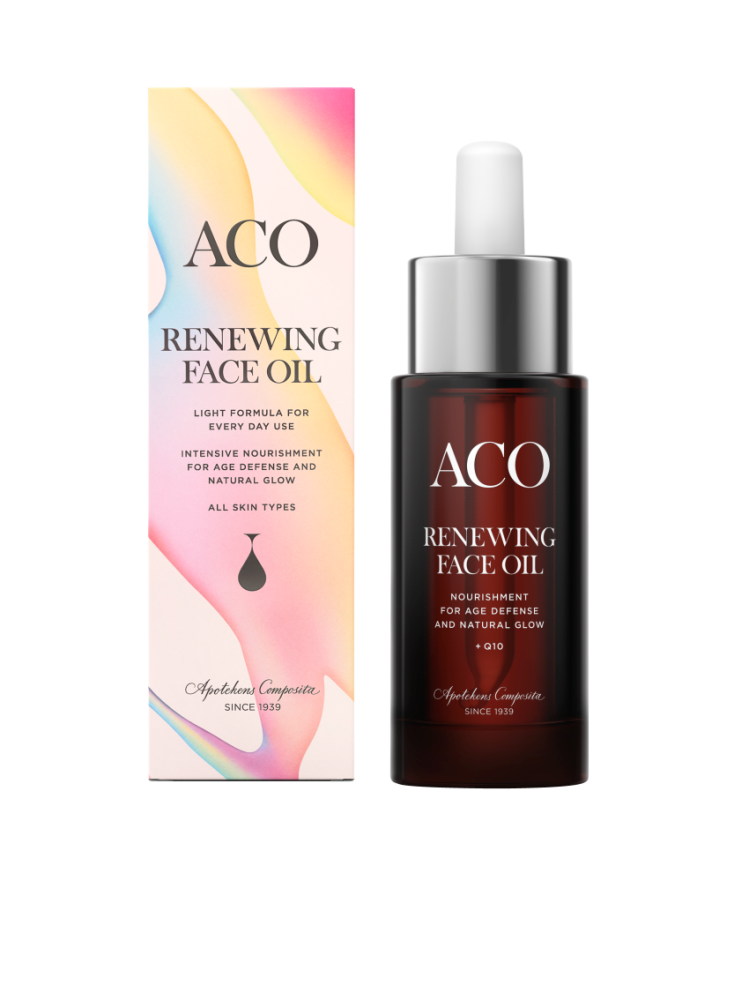 ACO FACE RENEWING FACE OIL IHOÖLJY KAIKILLE IHOTYYPEILLE 30 ML