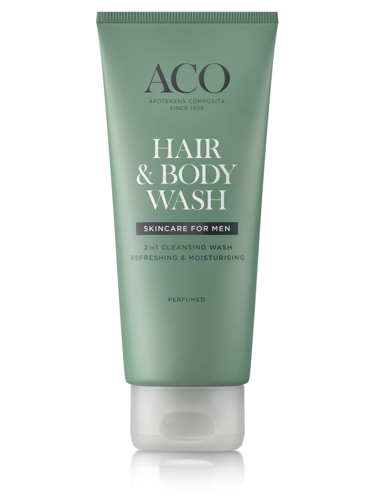 ACO FOR MEN HAIR & BODY WASH SUIHKUGEELI HAJUSTETTU 200 ML