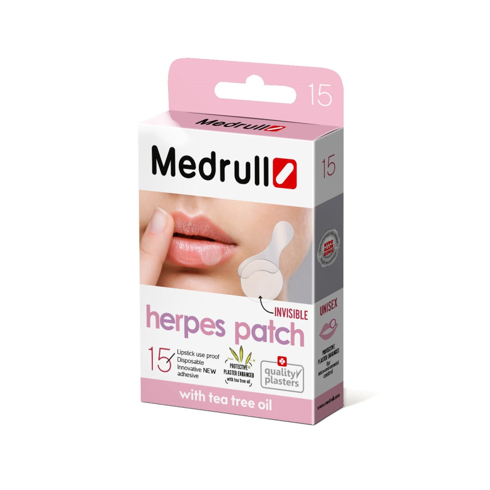 MEDRULL HERPES PATCH HUULIHERPESLAASTARI 15 KAPPALETTA