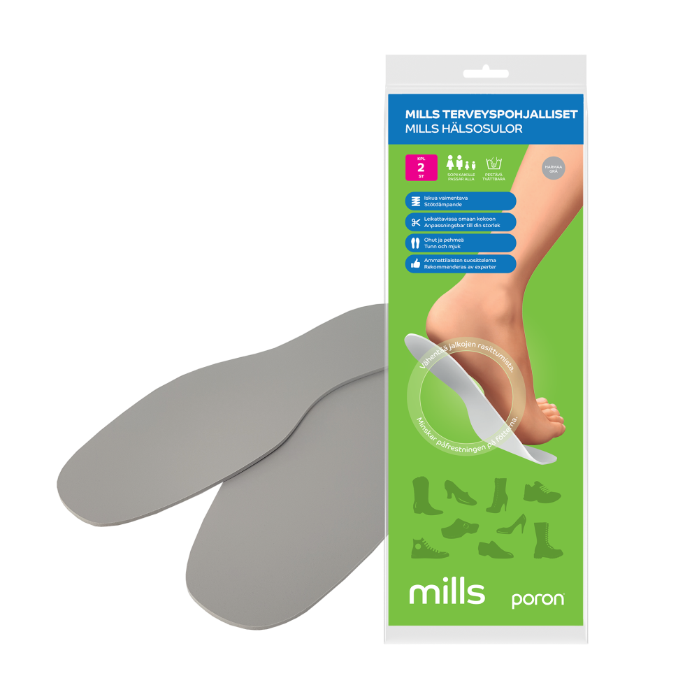 MILLS YLEISPOHJALLISET 2 KAPPALETTA