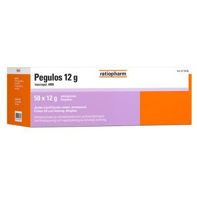 PEGULOS 12 g jauhe oraaliliuosta varten, annospussi 50x12 g