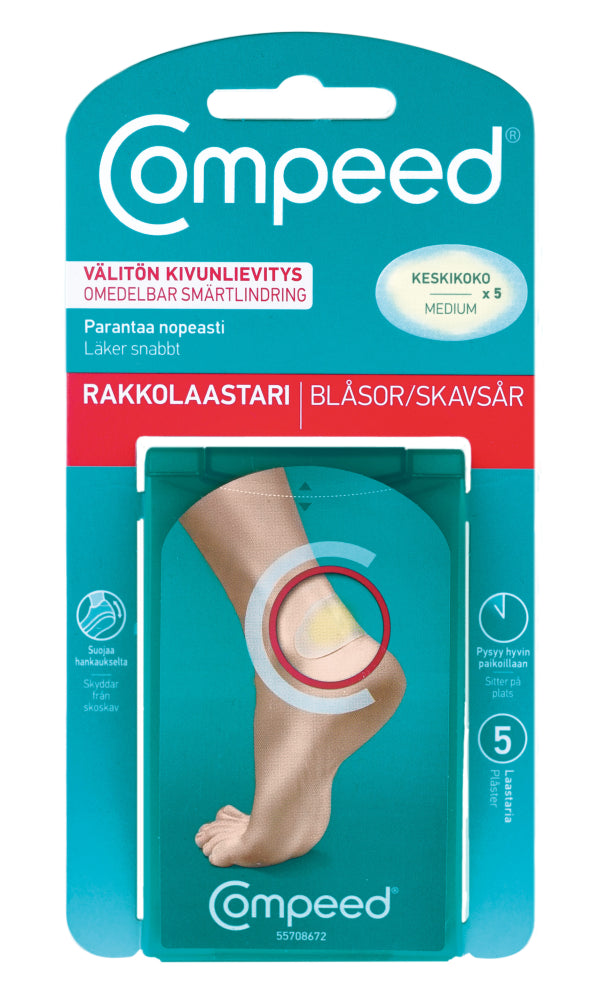 COMPEED RAKKOLAASTARI MEDIUM 5 KAPPALETTA