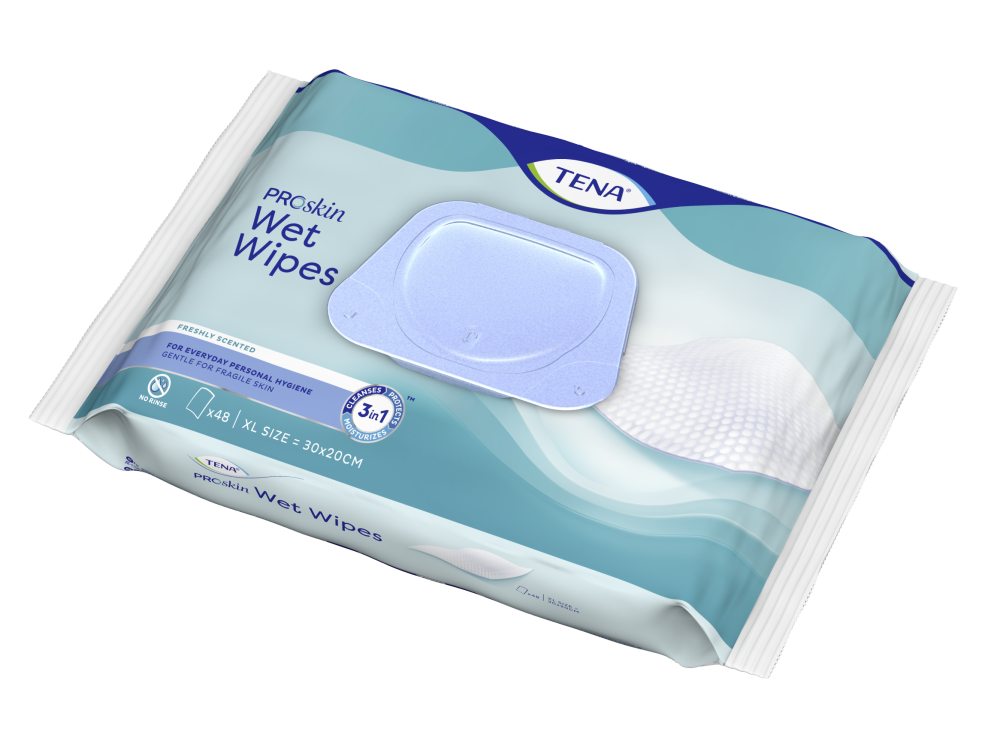 TENA Proskin Wet Wipe puhdistuspyyhe 48 kpl