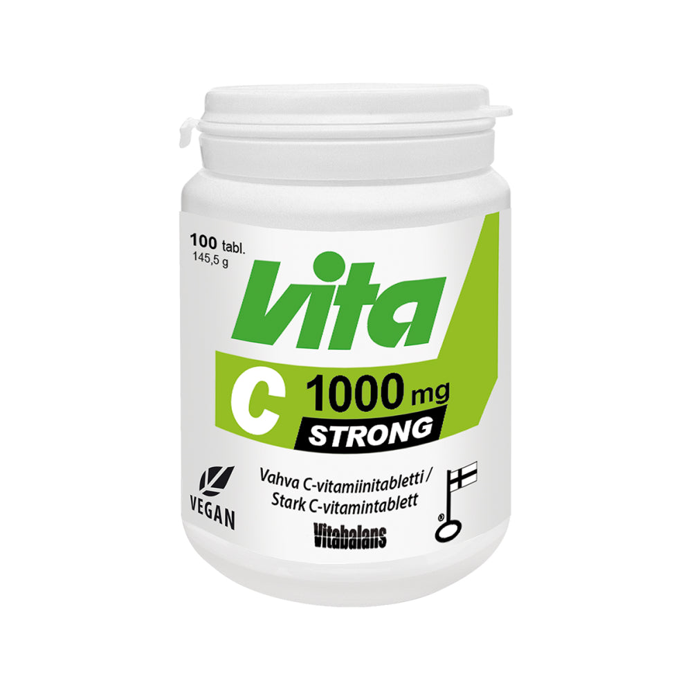 VITA-C STRONG 1000 MG VAHVA C-VITAMIINITABLETTI 100 TABLETTIA