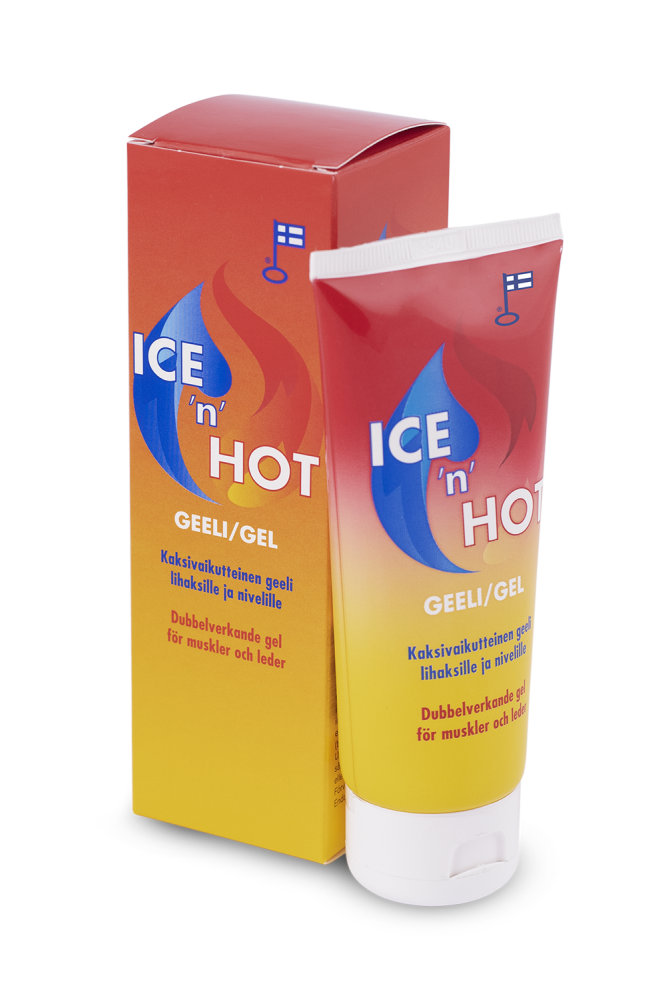 ICE N HOT KAKSIVAIKUTTEINEN KYLMÄ-LÄMPÖGEELI 90 G
