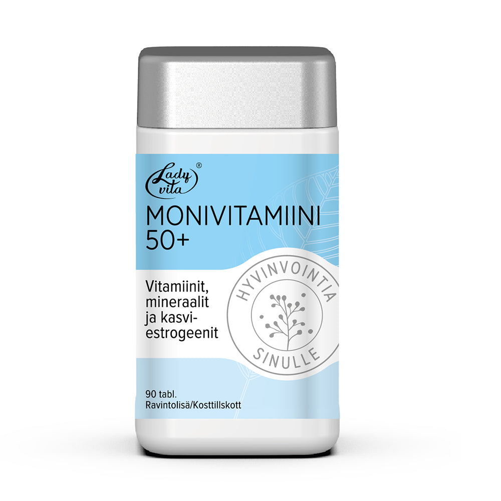 LADYVITA MONIVITAMIINI 50+ 90 TABLETTIA