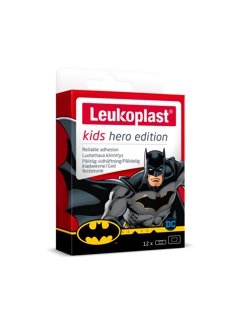 LEUKOPLAST KIDS HERO EDITION BATMAN LAASTARI 12 LAASTARIA