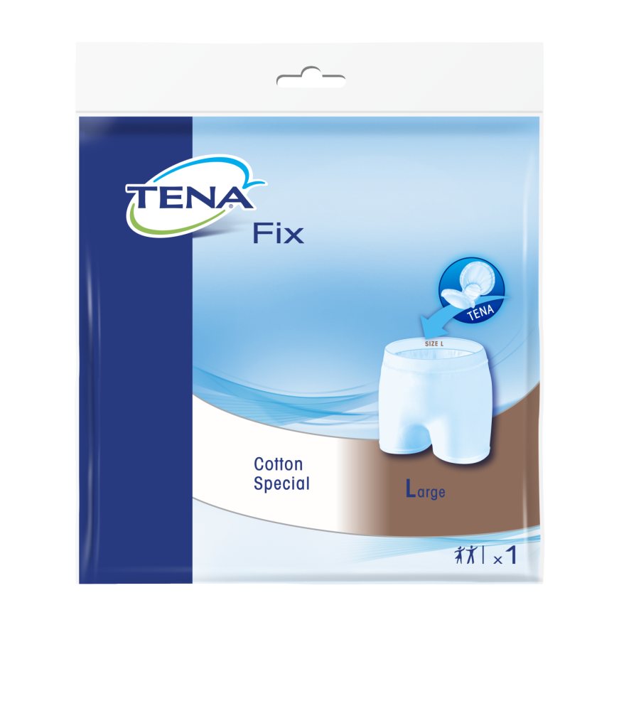 TENA Fix Cotton Special hygieniahousut, koko L 1 kpl