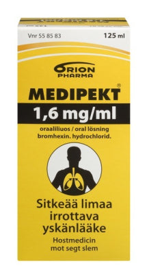 MEDIPEKT 1,6 mg/ml oraaliliuos 125 ml