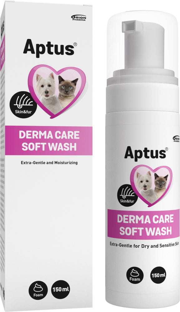 APTUS DERMA CARE SOFT WASH KOIRILLE JA KISSOILLE 150 ML