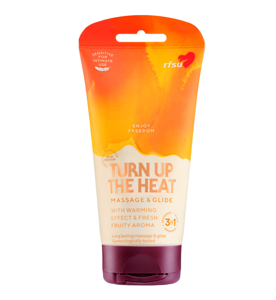 RFSU SENSE ME TURN UP THE HEAT GLIDE HIERONTAAN JA LIUKUVOITEEKSI 150 ML
