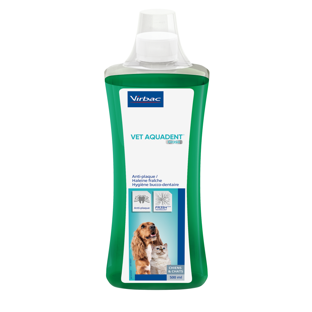 Virbac Vet Aquadent Fresh suuvesi koirille ja kissoille 500 ml