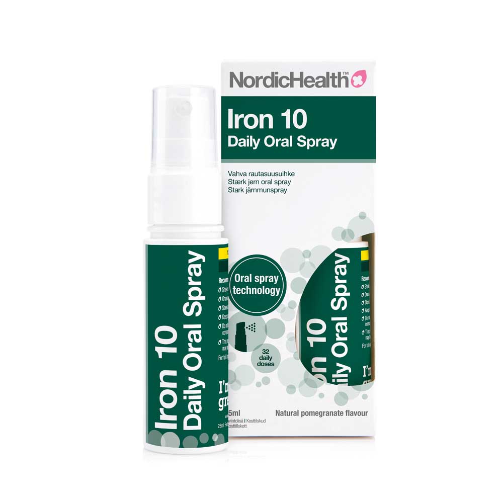 NORDIC Health vahva rautasuihke 25 ml