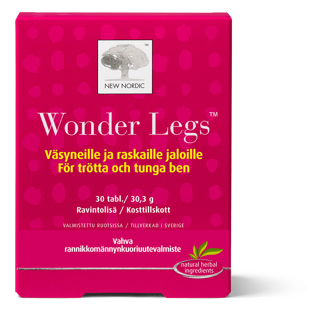 WONDER LEGS Väsyneille ja raskaille jaloille 30 tablettia