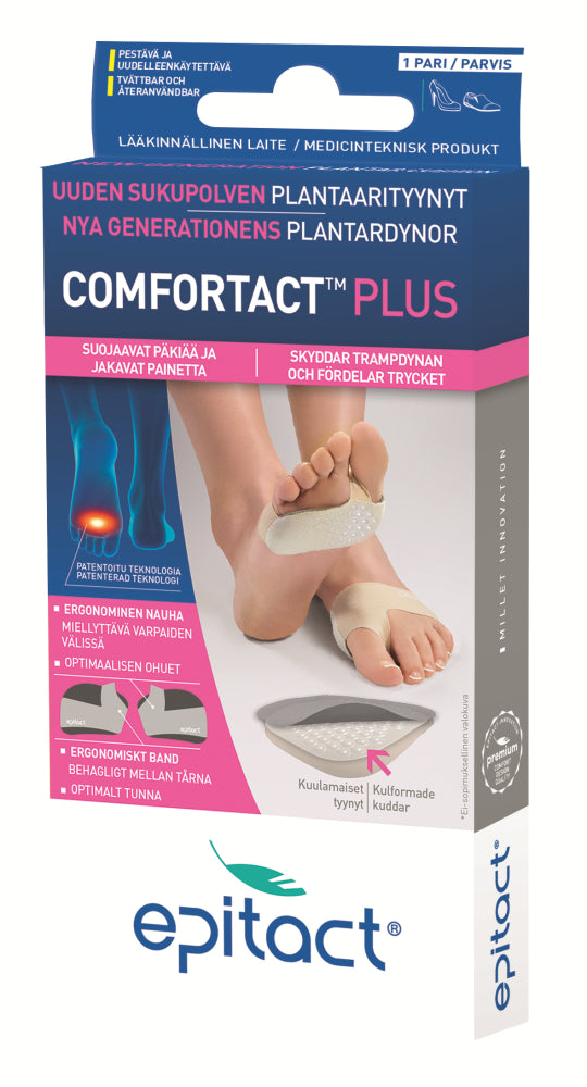 EPITACT Uuden sukupolven plantaarityyny, koko S 2 kpl