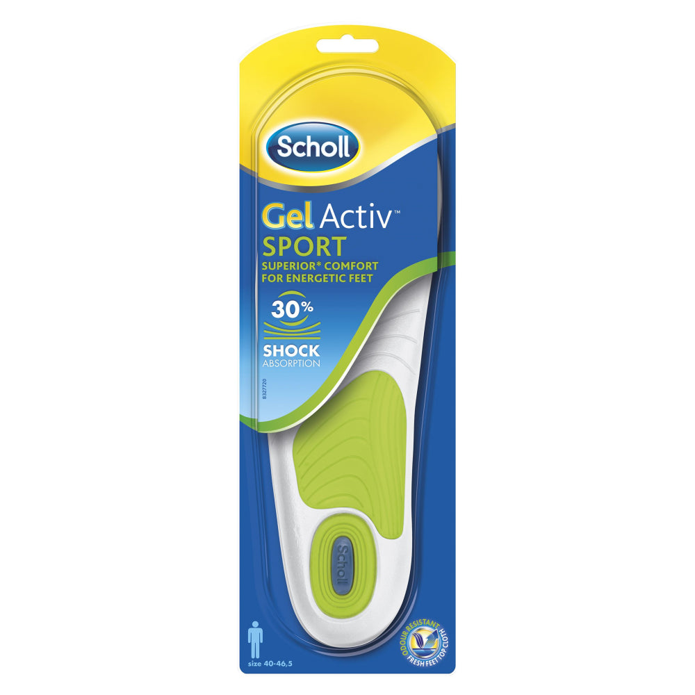 SCHOLL Gel Activ Sport Men geelipohjallinen 1 pari