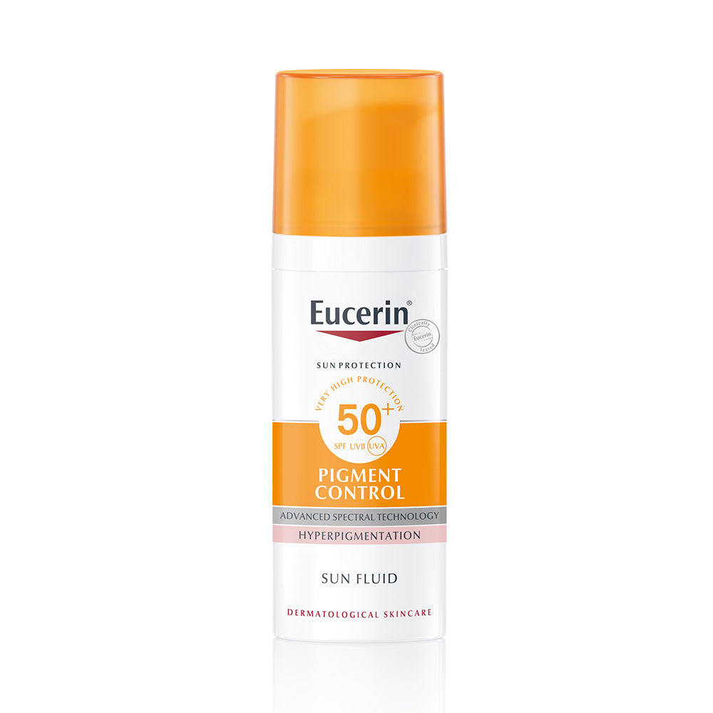 EUCERIN Pigment control sunfluid SPF50 aurinkovoide pigmenttimuutoksiin 50 ml
