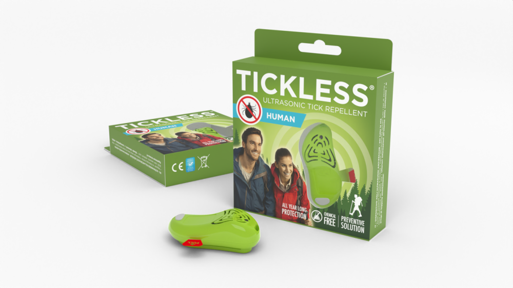 TICKLESS Human punkkikarkoitin vihreä 1 kpl