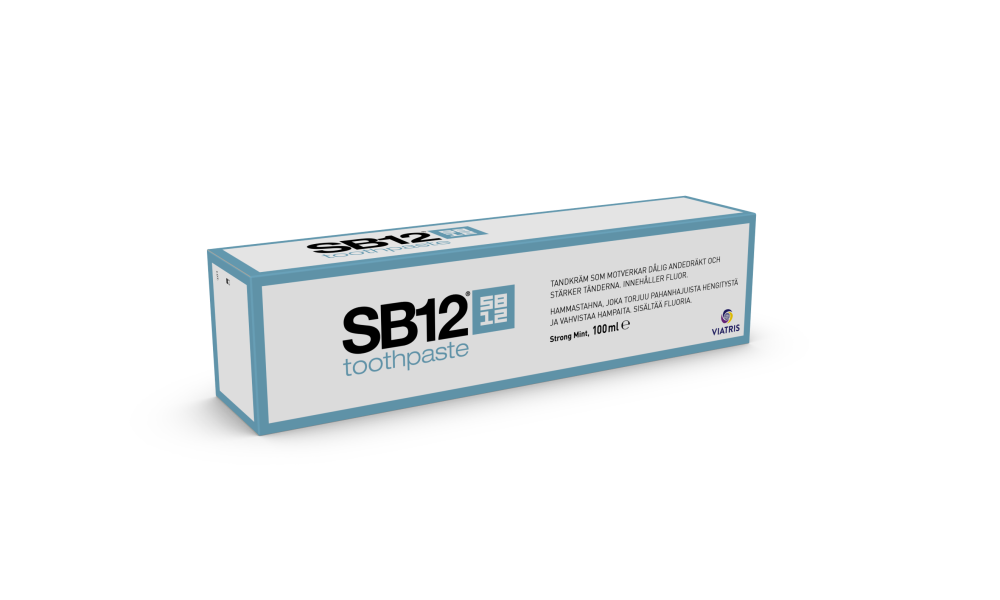 SB12 Strong Mint hammastahna 100 ml