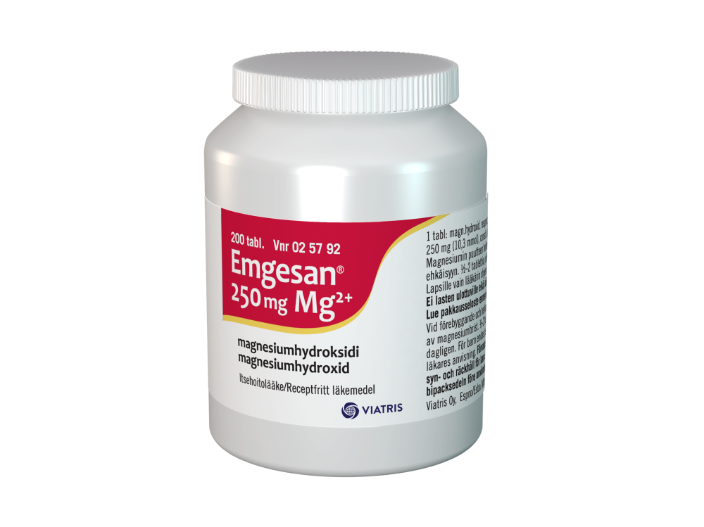 EMGESAN 250 mg tabletti 200 tablettia