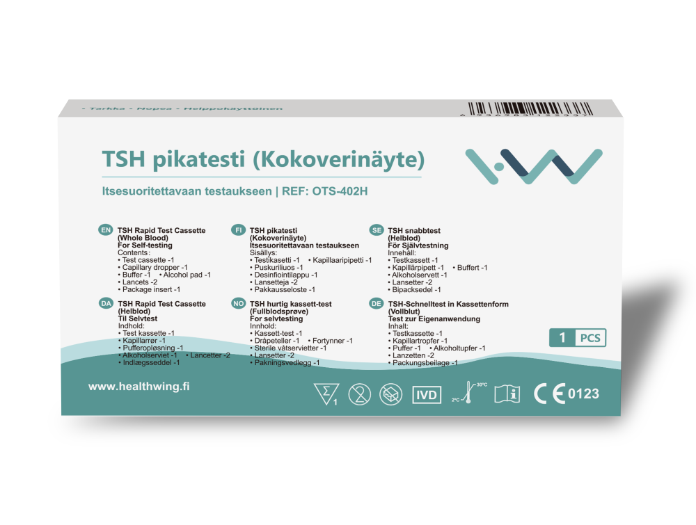 H&W TSH Kilpirauhashormoni pikatesti 1 kpl