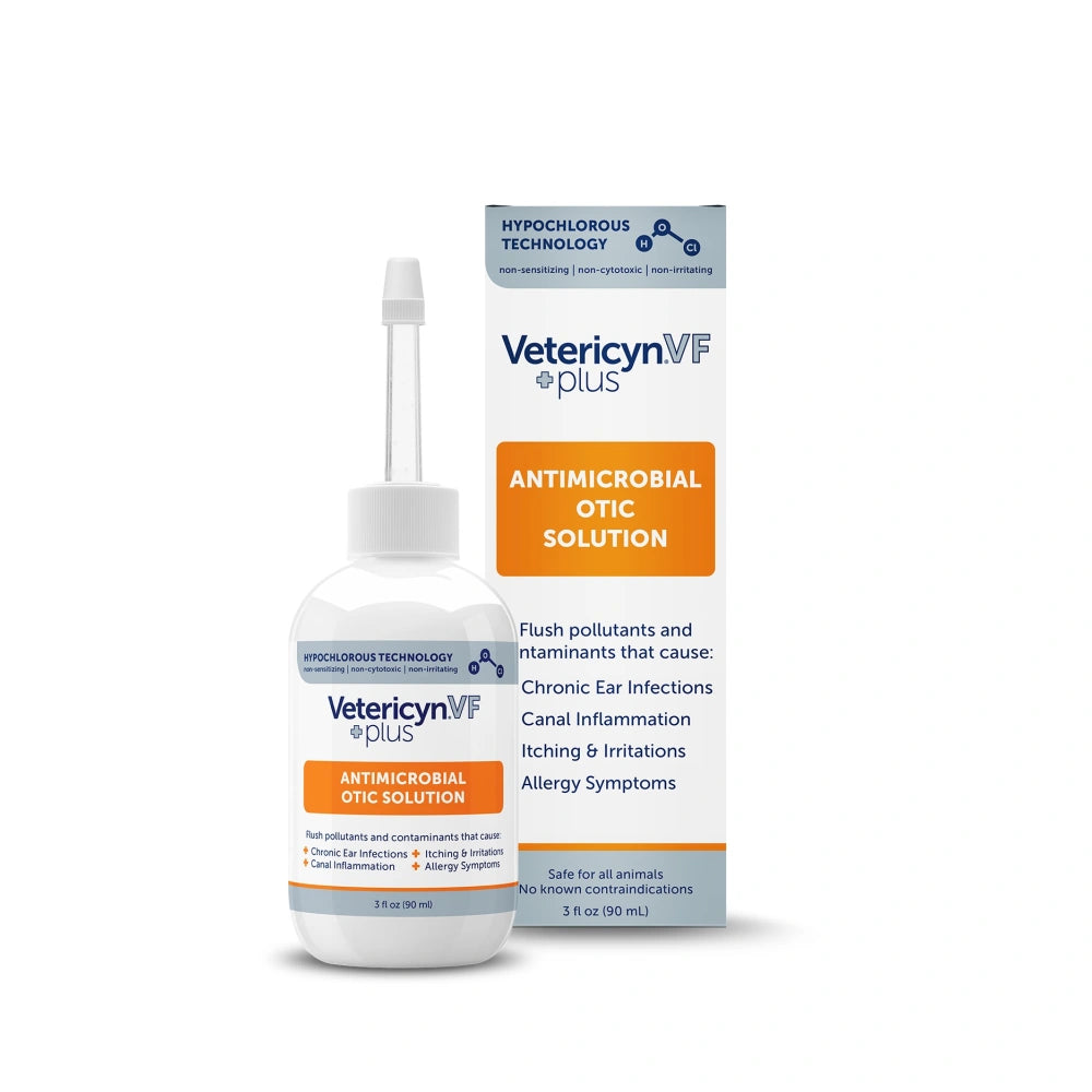 VETERICYN+ VF Korvahuuhde eläimille 90 ml
