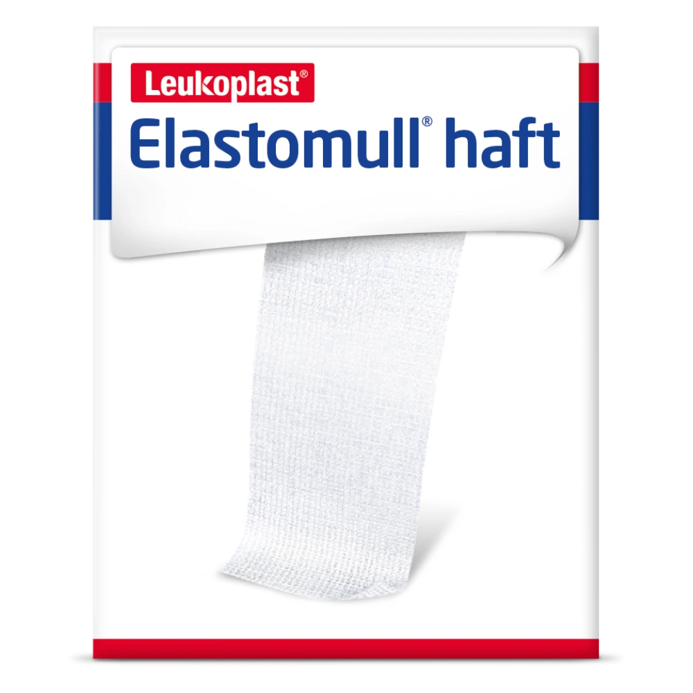 ELASTOMULL HAFT Elastinen itseensätarttuva harsoside 10 cm x 4 m 1 kpl