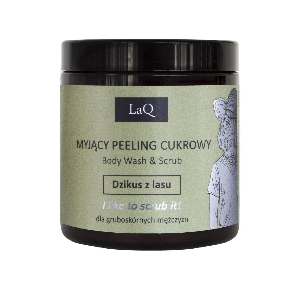 LAQ Boar pesu- ja kuorintavaahto miehille 220 g