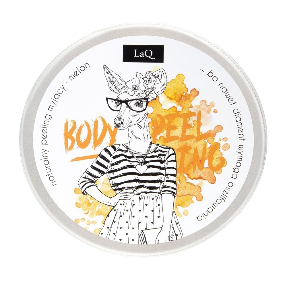 LAQ Melon Body Wash & Scrub pesu- ja kuorintavaahto 220 g