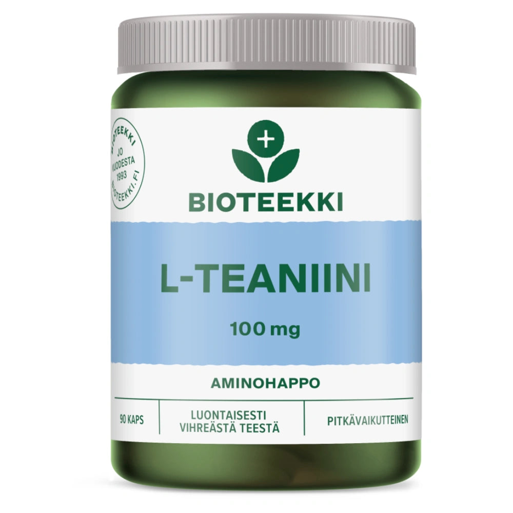 BIOTEEKKI L-Teaniini kapseli 90 kpl