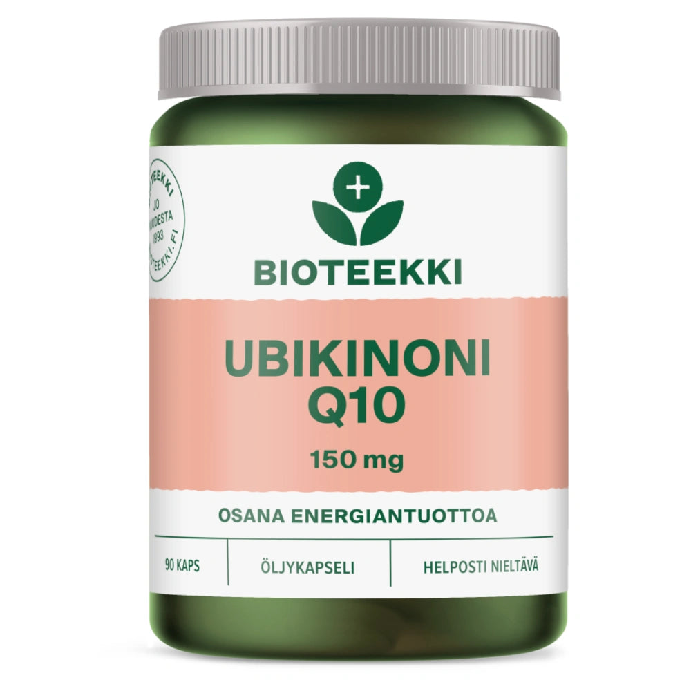 BIOTEEKKI Ubikinoni Q10 öljykapseli 90 kaps
