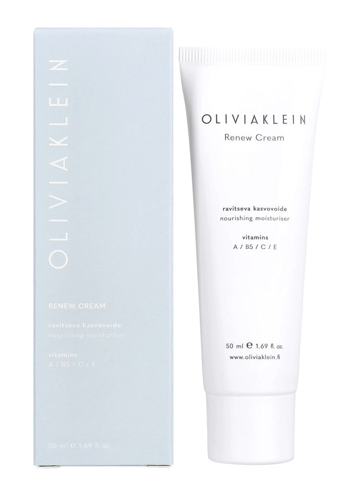 OLIVIA Klein Renew Cream ravitseva ja pehmentävä kasvovoide 50 ml