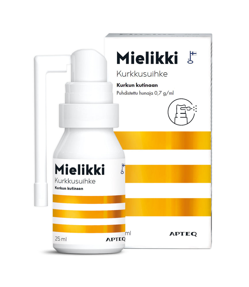 APTEQ Mielikki kurkkusuihke hunaja 25 ml