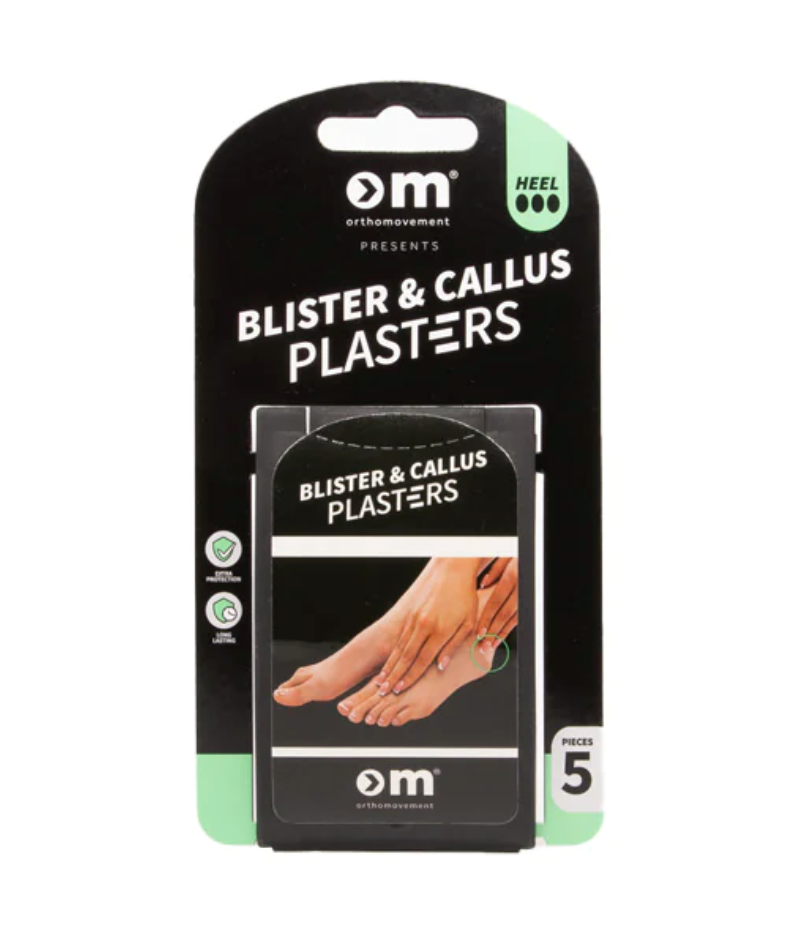 OM Callus & Blister Plaster Heel rakkolaastari kantapäälle 5 kpl