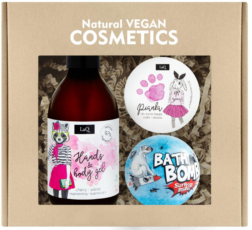 LAQ Lahjapakkaus lapsille, 3 tuotetta