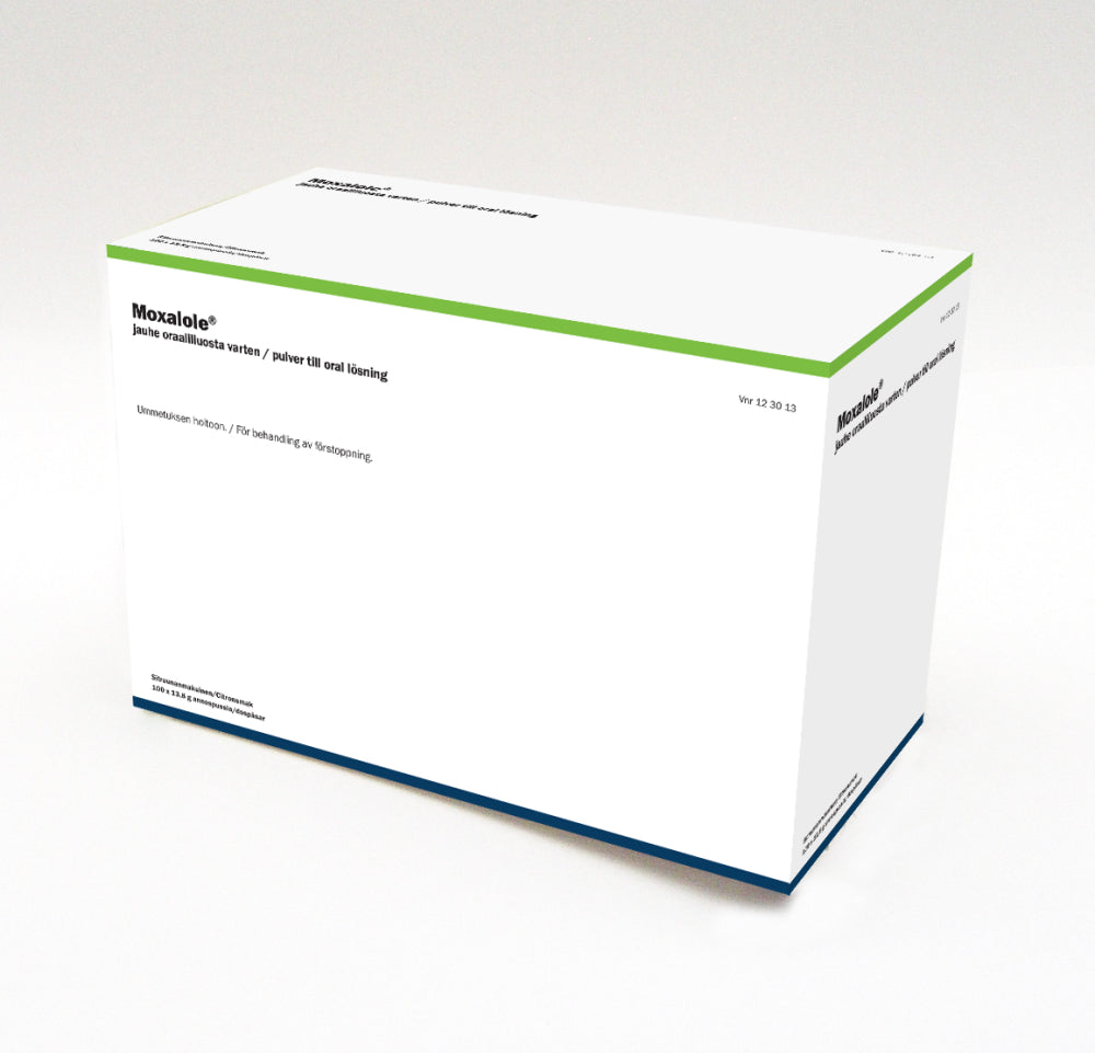 MOXALOLE jauhe oraaliliuosta varten 100 kpl