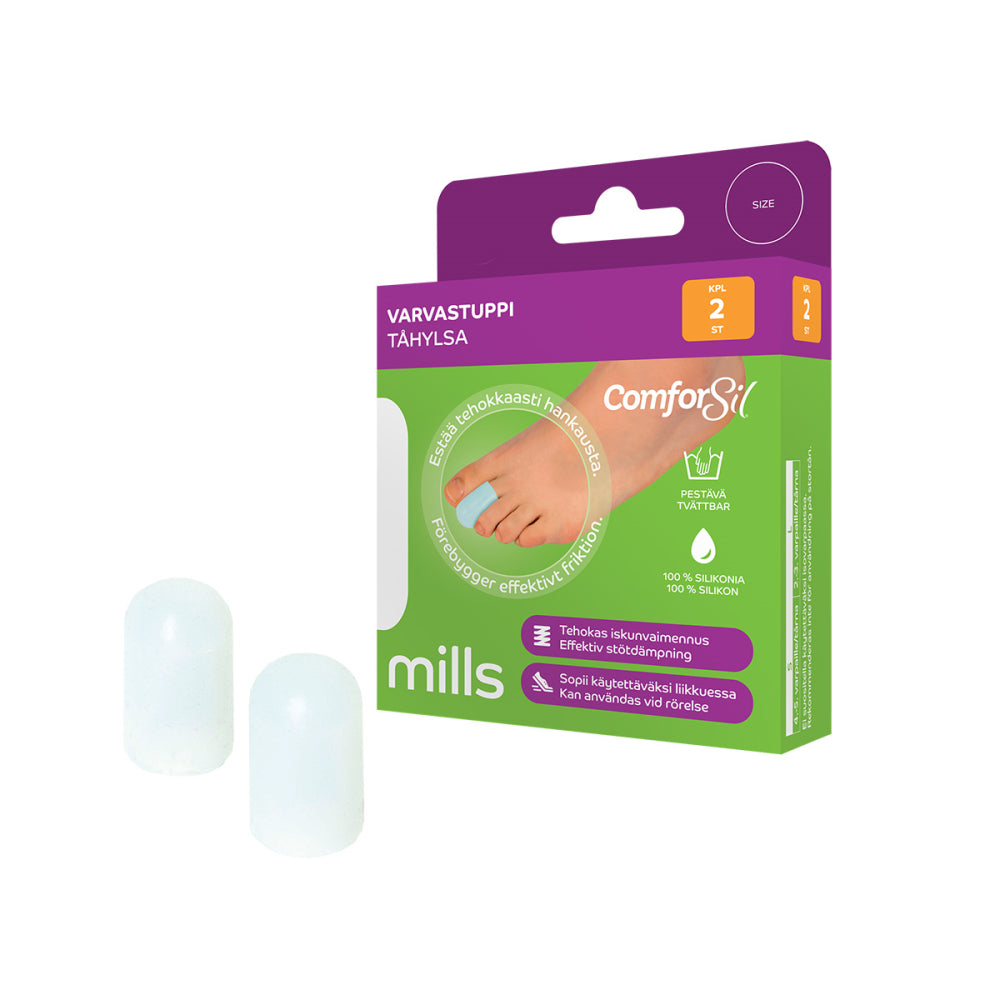 COMFORSIL Varvastuppi, S 2 kpl
