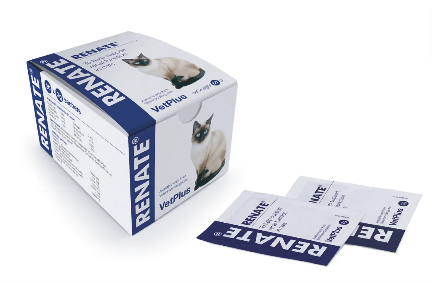 RENATE Täydennysrehuvalmiste kissoille 30x2 g