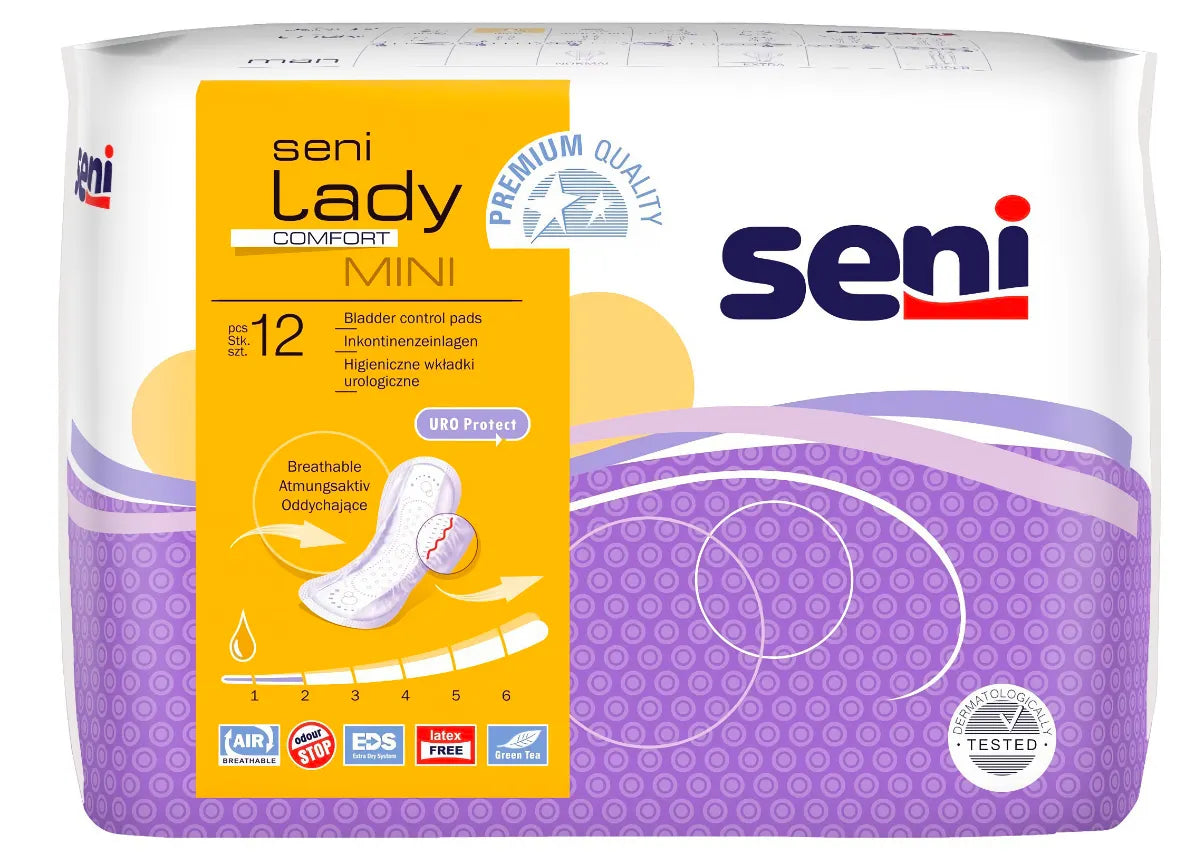 SENI Lady mini virtsankarkailusuoja 20 kpl