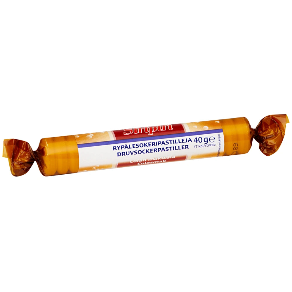 SIRIPIRI kolanmakuinen glukoosipastilli 40 g