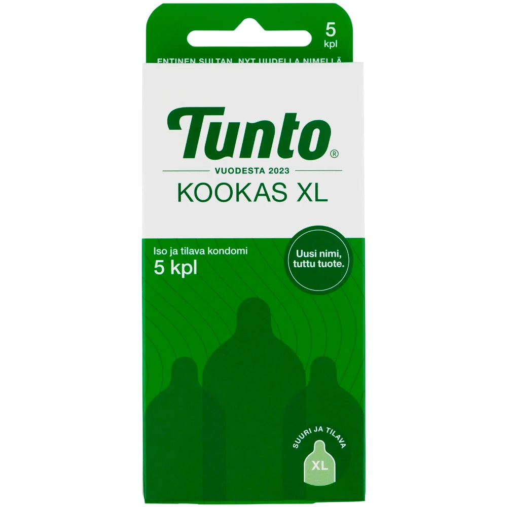 RFSU Tunto kookas XL kondomi 5 kpl