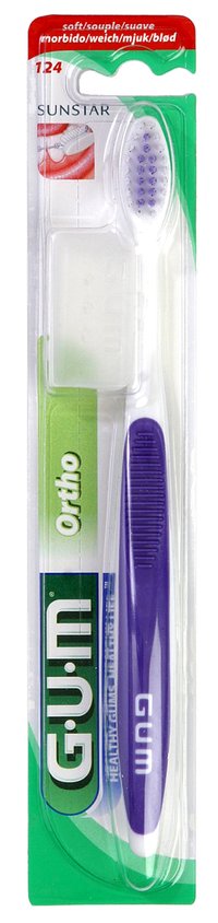 GUM 124MA HAMMASHARJA ORTODONTTINEN OIKOMISKOJEISIIN 1 KPL
