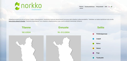 Siitepölyaika on tulossa – Valmistaudu hyödyntämällä siitepölytiedotetta!