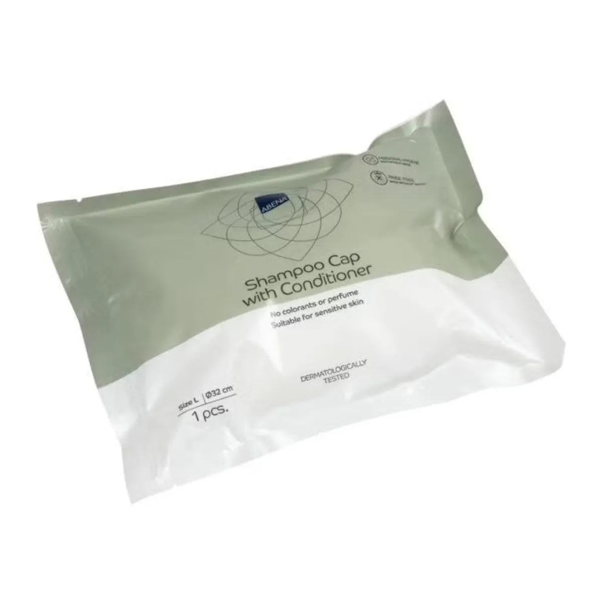 ABENA Shampoo Cap kuivapesumyssy hiuksille 1 kpl pesee ilman vettä