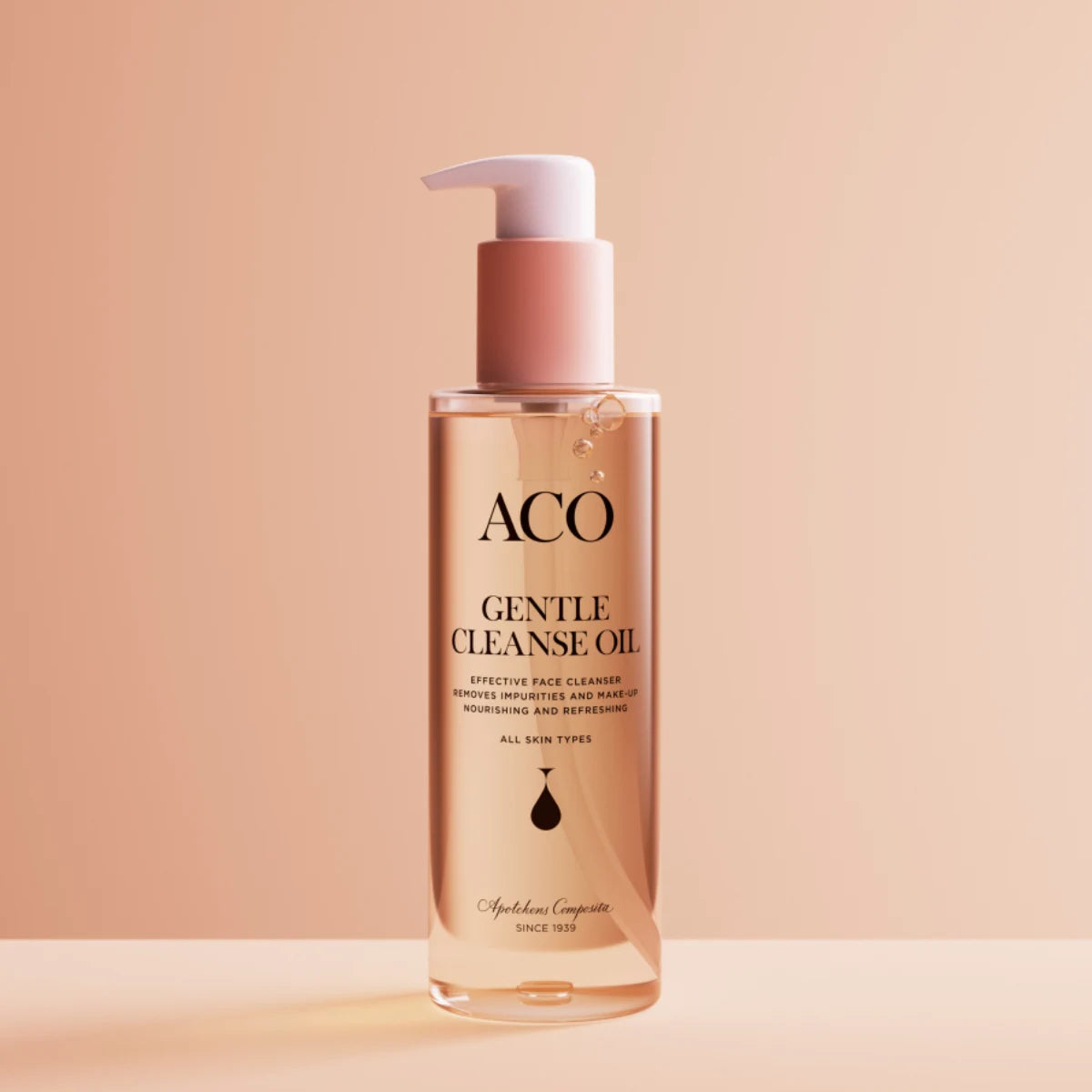 ACO Face Gentle Cleanse Oil hellävarainen puhdistusöljy 150 ml sopii kaikille ihotyypeille