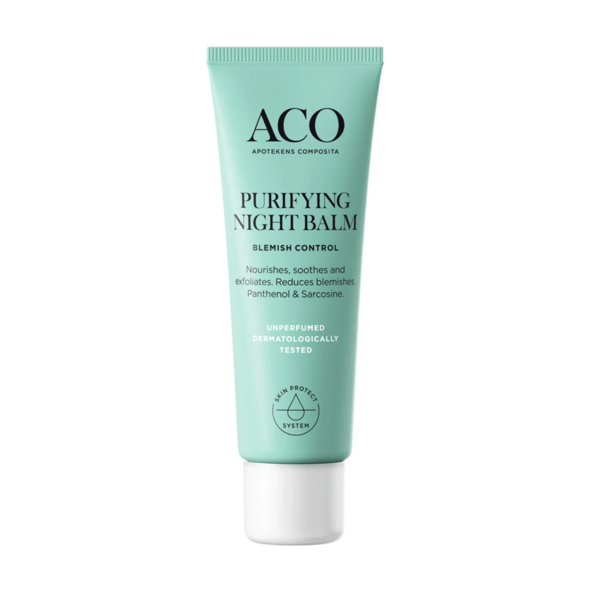 ACO Face Purifying Night Balm hajusteeton 50 ml