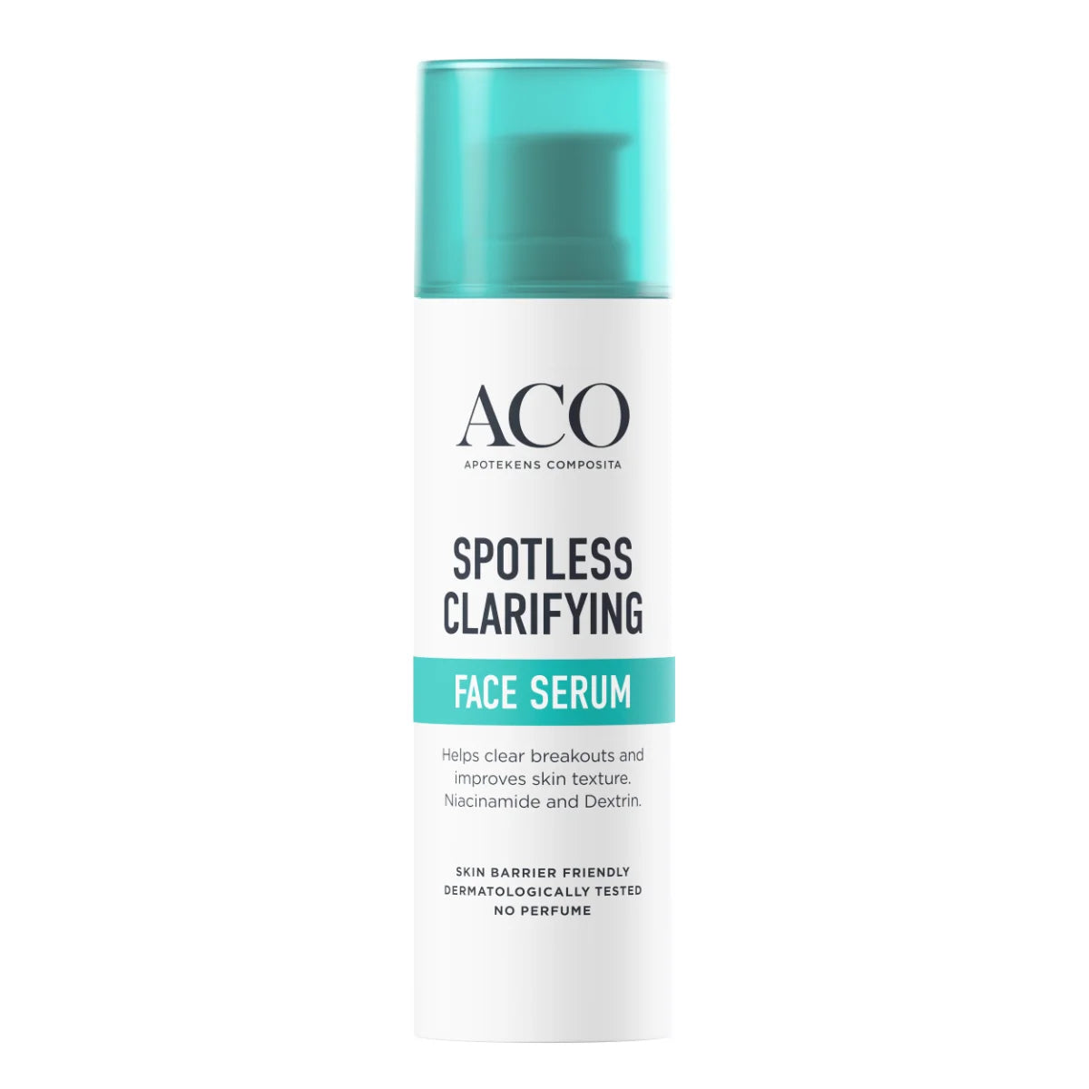 ACO Spotless Clarifying Face Serum 30 ml – kevyt hajusteeton kasvoseerumi epäpuhtaalle iholle