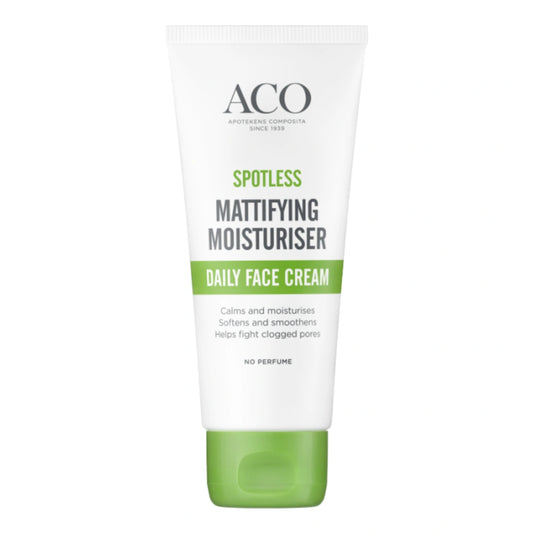 ACO Spotless Daily Face Cream kasvovoide epäpuhtaalle iholle
