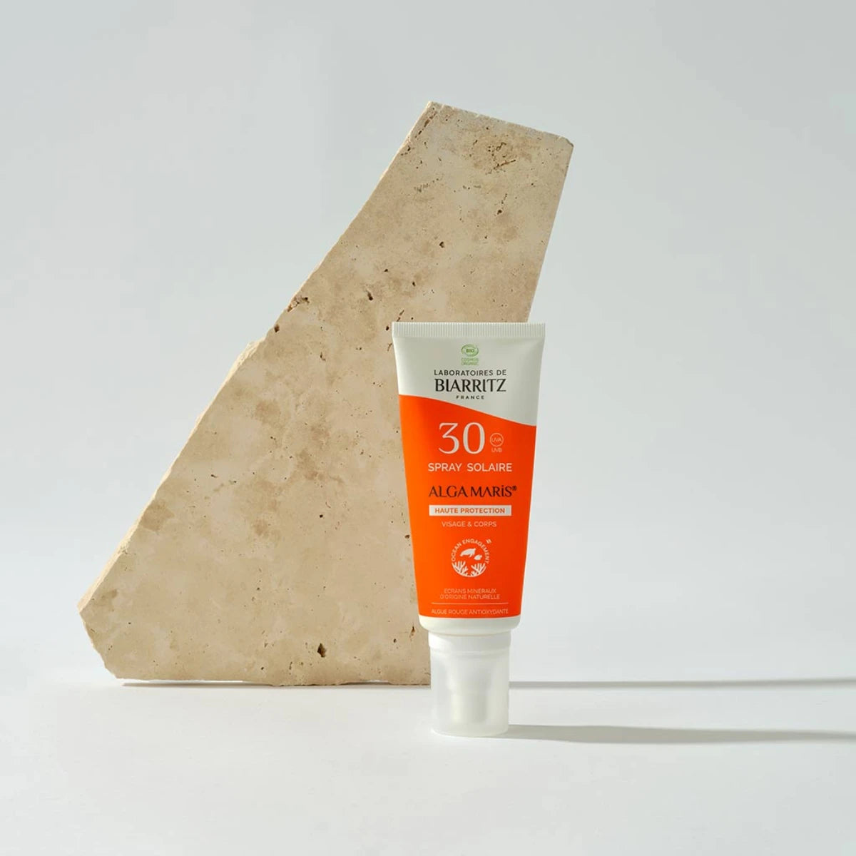 Laboratoires de Biarritz Alga Maris Aurinkovoidespray SPF30 – kevyt koostumus