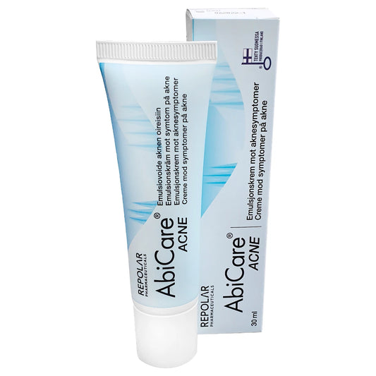 ABICARE Acne 30 ml rauhoittava, kosteuttava ja ihoa uudistava emulsiovoide